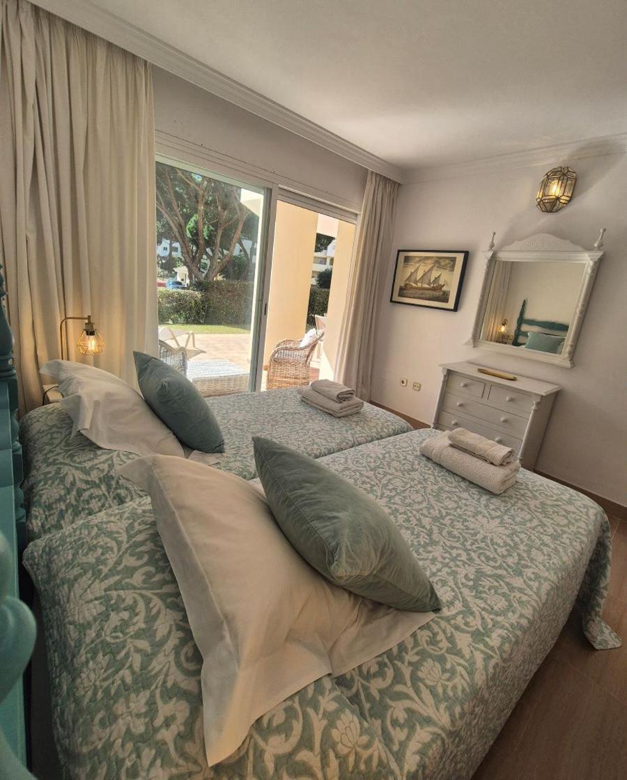شقة Hacienda Playa Elviria 300 M Playa,Jardin , 2 Hab ,ماربيا المظهر الخارجي الصورة