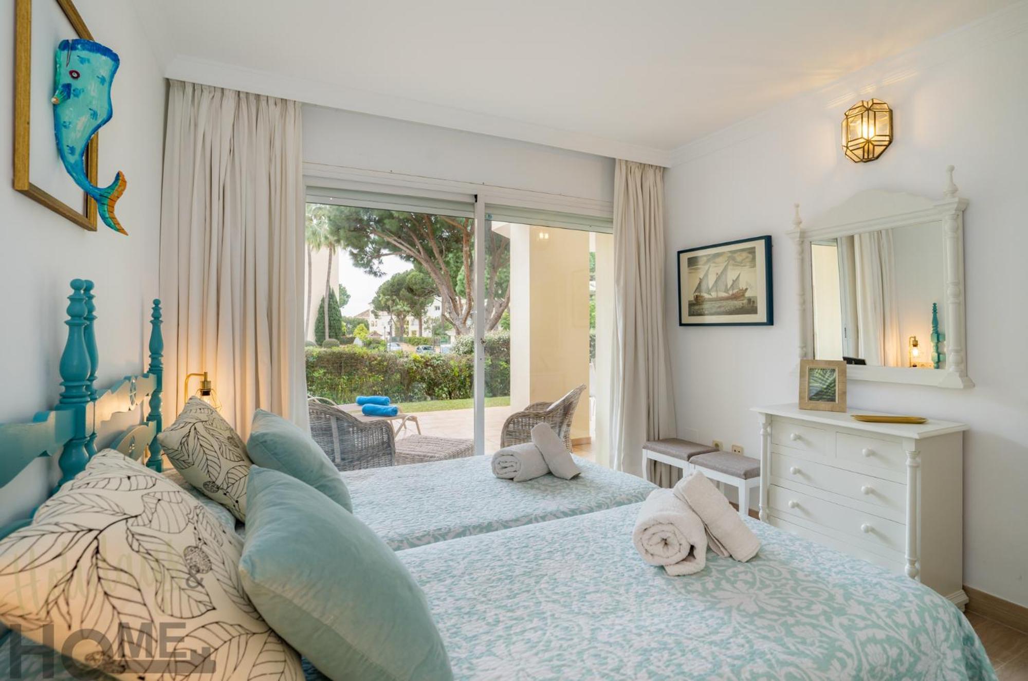 شقة Hacienda Playa Elviria 300 M Playa,Jardin , 2 Hab ,ماربيا المظهر الخارجي الصورة