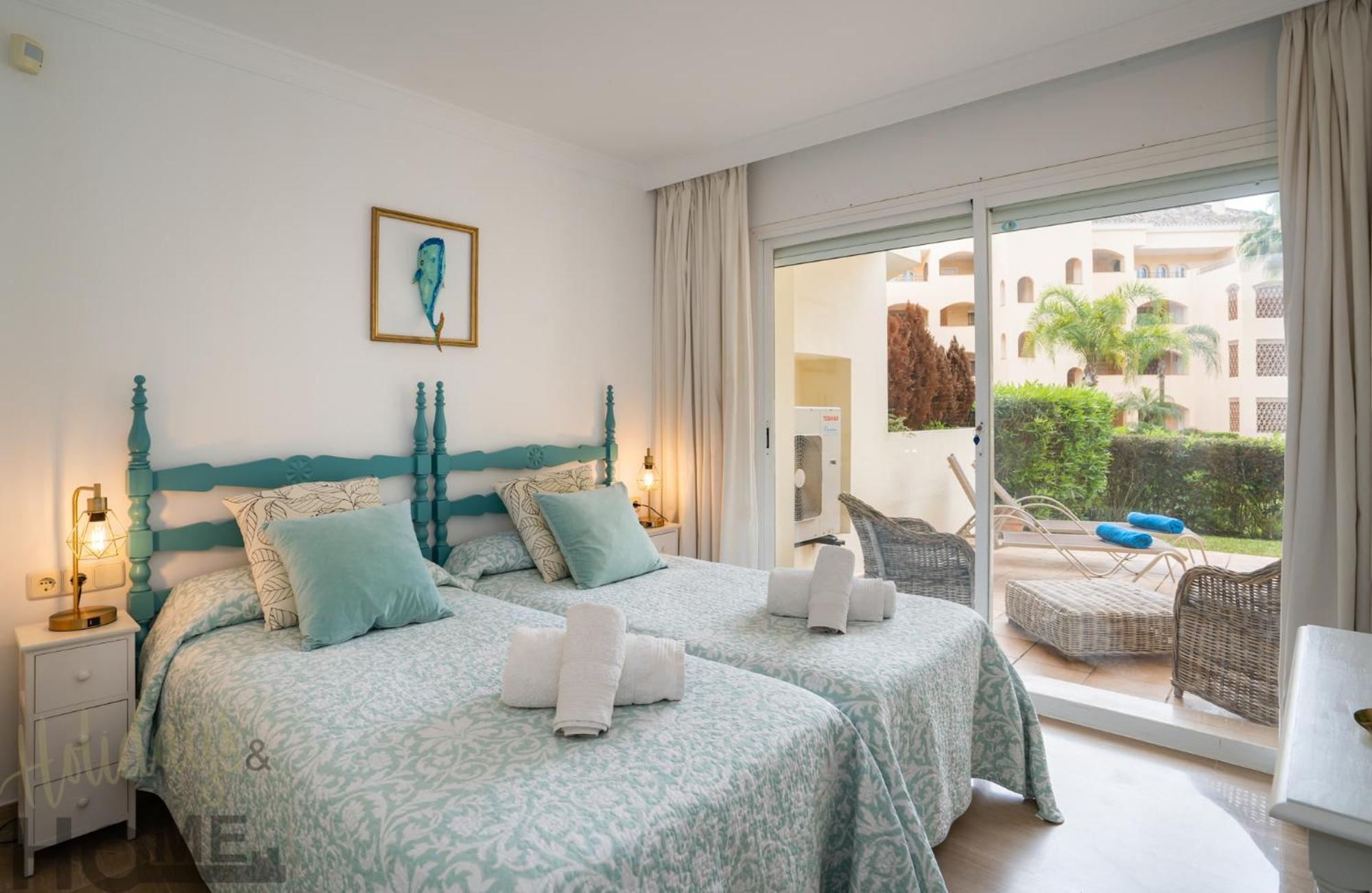 شقة Hacienda Playa Elviria 300 M Playa,Jardin , 2 Hab ,ماربيا المظهر الخارجي الصورة